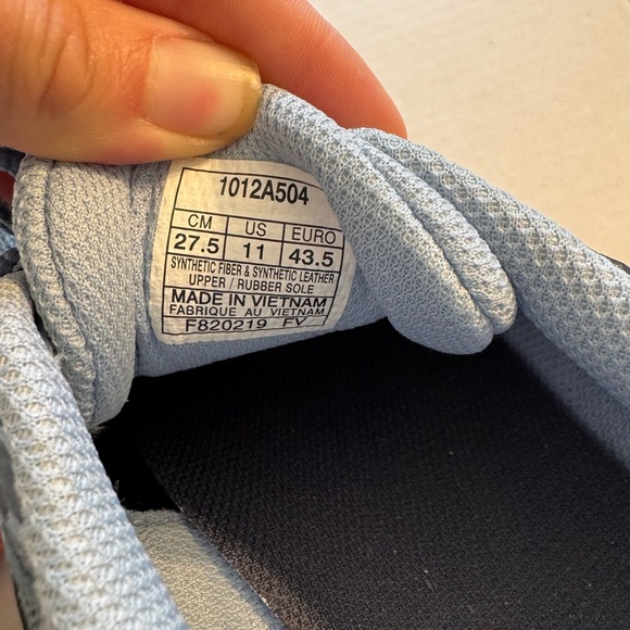 Asics Gel-Venture 6 Steel Blue Pink Camo Lace Up Athletic Sneaker Womens 11 - Picture 7 of 7